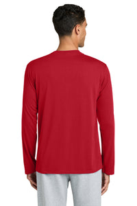 Gildan Performance Long Sleeve T-Shirt - Red Back