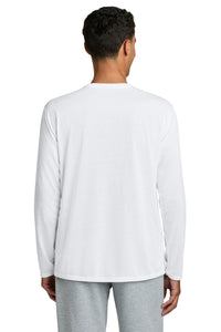 Gildan Performance Long Sleeve T-Shirt - White Back