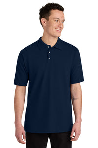 Jerzees Unisex Premium Ring Spun Cotton Pique Sport Shirt 443M - J. Navy