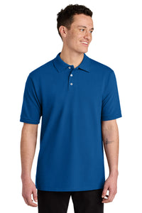 Jerzees Unisex Premium Ring Spun Cotton Pique Sport Shirt 443M - Royal