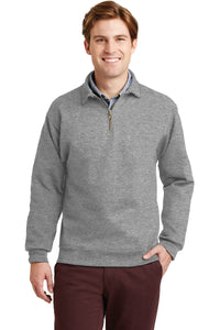 Jerzees Super Sweats NuBlend - 1/4-Zip Sweatshirt with Cadet Collar - Oxford