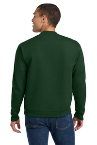 Jerzees Super Sweats NuBlend - Crewneck Sweatshirt - Forest Green Back