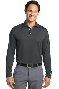 Nike Long Sleeve Dri-FIT Stretch Tech Polo - Anthracite
