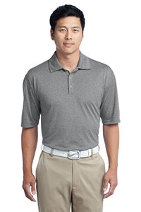 DISCONTINUED Nike Dri-FIT Heather Polo - Carbon Heather