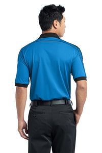 DISCONTINUED Nike Dri-FIT N98 Polo - Signal Blue/Black Back