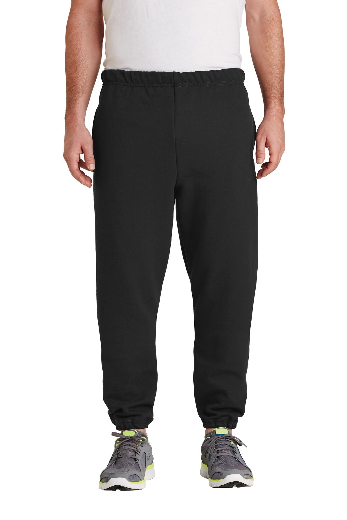 Jerzees Super Sweats NuBlend - Sweatpant with Pockets - Black