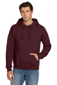 Jerzees Super Sweats NuBlend - Pullover Hooded Sweatshirt - Maroon