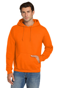 Jerzees Super Sweats NuBlend - Pullover Hooded Sweatshirt - Safety Orange