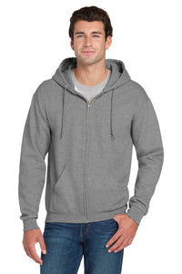 Jerzees Super Sweats NuBlend - Full-Zip Hooded Sweatshirt - Oxford