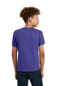 Gildan - Youth  Heavy Cotton 100% Cotton T-Shirt - Cobalt Back