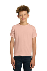 Gildan - Youth  Heavy Cotton 100% Cotton T-Shirt - Dusty Rose
