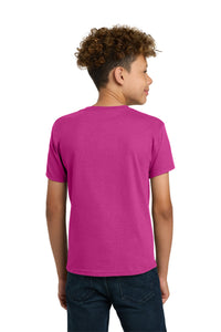 Gildan - Youth  Heavy Cotton 100% Cotton T-Shirt - Heliconia Back