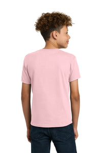 Gildan - Youth  Heavy Cotton 100% Cotton T-Shirt - Light Pink Back