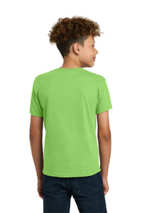 Gildan - Youth  Heavy Cotton 100% Cotton T-Shirt - Lime Back
