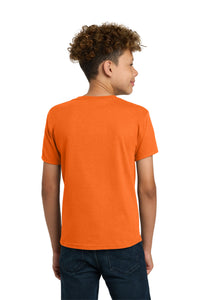 Gildan - Youth  Heavy Cotton 100% Cotton T-Shirt - S. Orange Back