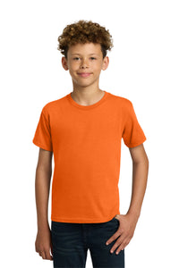 Gildan - Youth  Heavy Cotton 100% Cotton T-Shirt - S. Orange