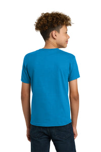 Gildan - Youth  Heavy Cotton 100% Cotton T-Shirt - Sapphire Back