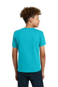 Gildan - Youth  Heavy Cotton 100% Cotton T-Shirt - Tropical Blue Back