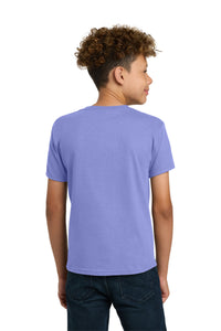 Gildan - Youth  Heavy Cotton 100% Cotton T-Shirt - Violet Back