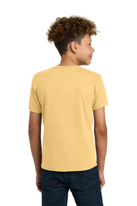 Gildan - Youth  Heavy Cotton 100% Cotton T-Shirt - Yellow Haze Back