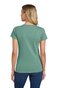 Gildan Women's Heavy Cotton 100% Cotton T-Shirt - Aquatic Back