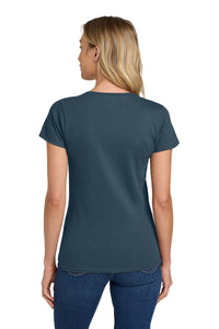 Gildan Women's Heavy Cotton 100% Cotton T-Shirt - Blue Dusk Back