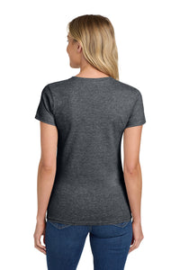 Gildan Women's Heavy Cotton 100% Cotton T-Shirt - Dark Heather Back
