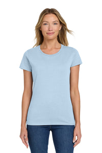 Gildan Women's Heavy Cotton 100% Cotton T-Shirt - Light Blue