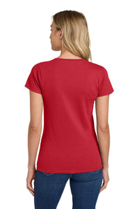 Gildan Women's Heavy Cotton 100% Cotton T-Shirt - Red Back