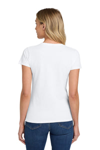 Gildan Women's Heavy Cotton 100% Cotton T-Shirt - White Back