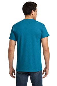Gildan - Heavy Cotton 100% Cotton T-Shirt - Antique Sapphire Back