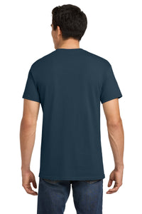 Gildan - Heavy Cotton 100% Cotton T-Shirt - Blue Dusk Back