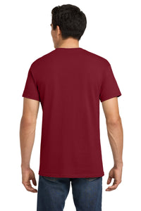 Gildan - Heavy Cotton 100% Cotton T-Shirt - Cardinal Red Back