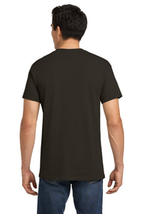 Gildan - Heavy Cotton 100% Cotton T-Shirt - Dark Chocolate Back