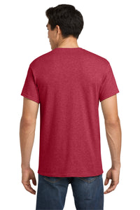 Gildan - Heavy Cotton 100% Cotton T-Shirt - Heather Red Back