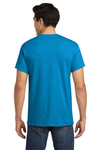 Gildan - Heavy Cotton 100% Cotton T-Shirt - Heather Sapphire Back