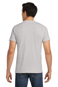 Gildan - Heavy Cotton 100% Cotton T-Shirt - Ice Grey Back