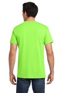 Gildan - Heavy Cotton 100% Cotton T-Shirt - Neon Green Back