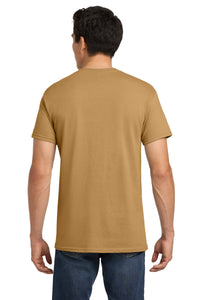 Gildan - Heavy Cotton 100% Cotton T-Shirt - Old Gold Back