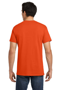 Gildan - Heavy Cotton 100% Cotton T-Shirt - Orange Back