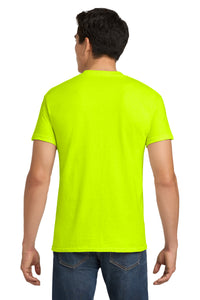 Gildan - Heavy Cotton 100% Cotton T-Shirt - Safety Green Back