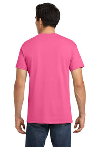 Gildan - Heavy Cotton 100% Cotton T-Shirt - Safety Pink Back