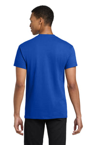 Gildan  Heavy Cotton  100% Cotton Pocket T-Shirt - Royal Back