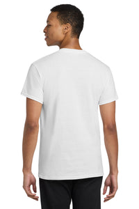 Gildan  Heavy Cotton  100% Cotton Pocket T-Shirt - White Back