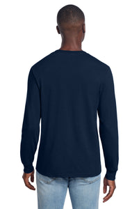 Jerzees Premium Blend Ring Spun Long Sleeve T-Shirt 560LS - J. Navy Back