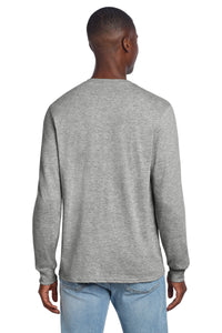 Jerzees Premium Blend Ring Spun Long Sleeve T-Shirt 560LS - Oxford Back