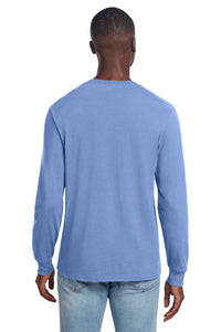 Jerzees Premium Blend Ring Spun Long Sleeve T-Shirt 560LS - Purple Iris Back