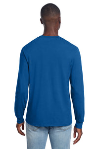 Jerzees Premium Blend Ring Spun Long Sleeve T-Shirt 560LS - Royal Back