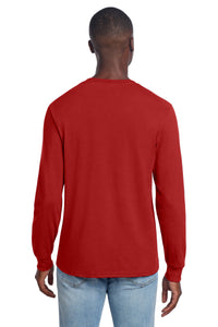Jerzees Premium Blend Ring Spun Long Sleeve T-Shirt 560LS - True Red Back