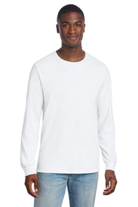 Jerzees Premium Blend Ring Spun Long Sleeve T-Shirt 560LS - White